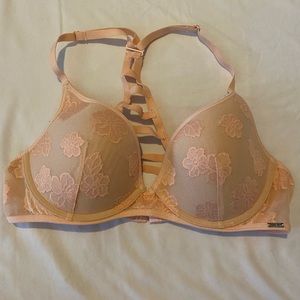 PINK Racer Back Push-Up Bra